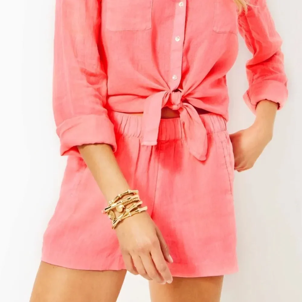 Lilly Pulitzer Pink Women's Shorts - Picture 1 of 3
